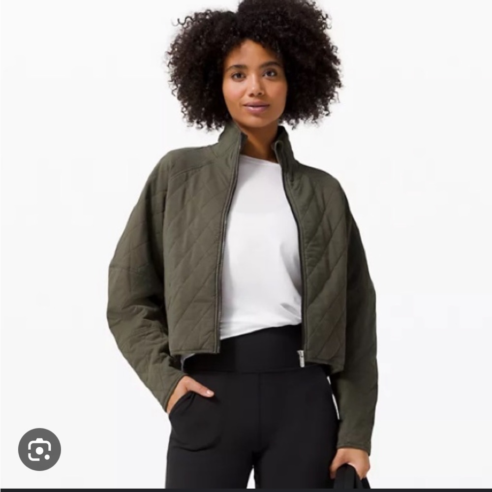 Quilted calm jacket